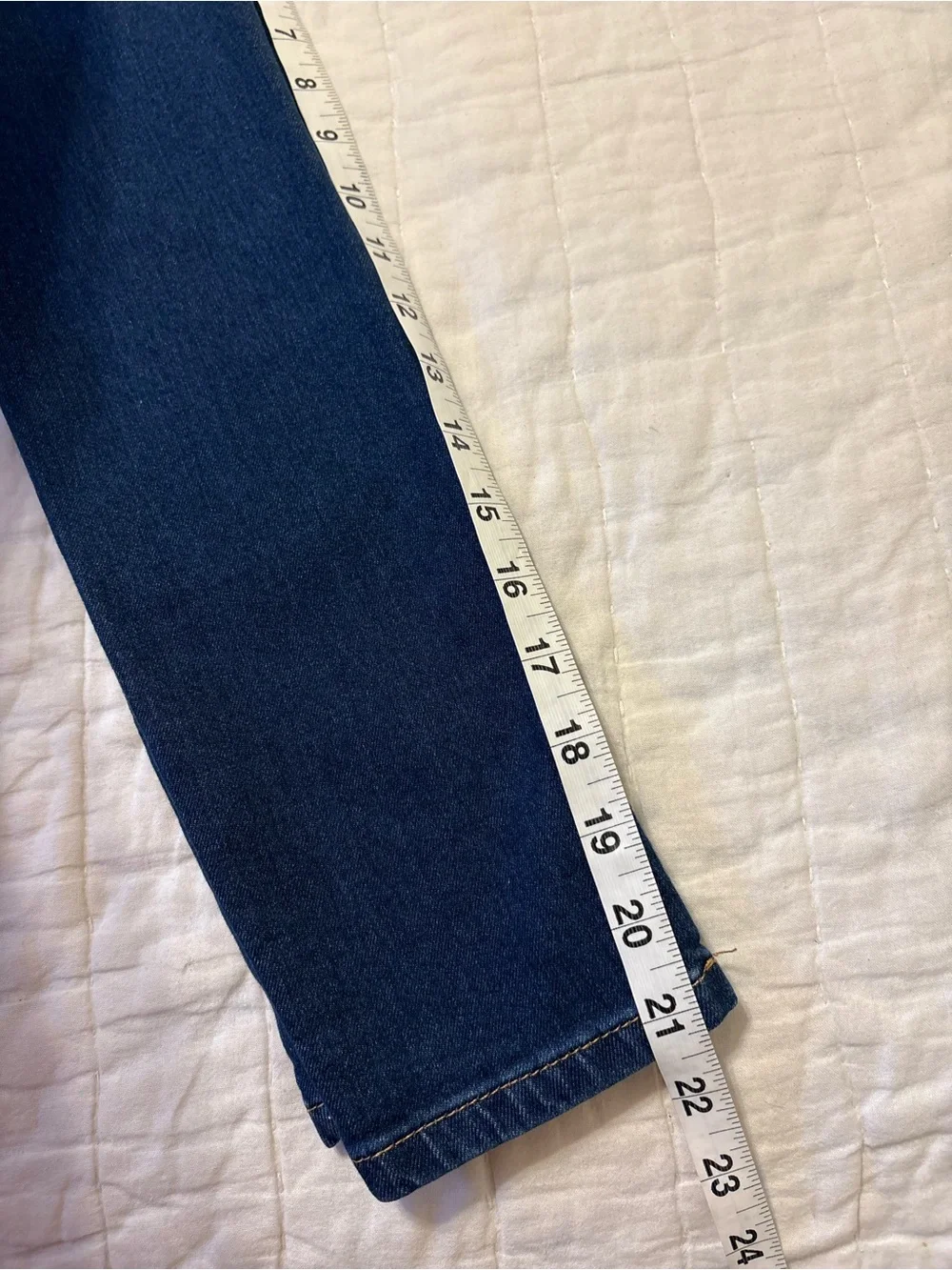 Wonder Nation Girls Skinny Jeans Size 7 Adjustable Waist Denim K021